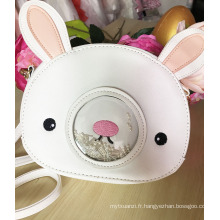 Vente chaude enfants chinois sac d&#39;école kid sac lapin quotidienne filles bourse